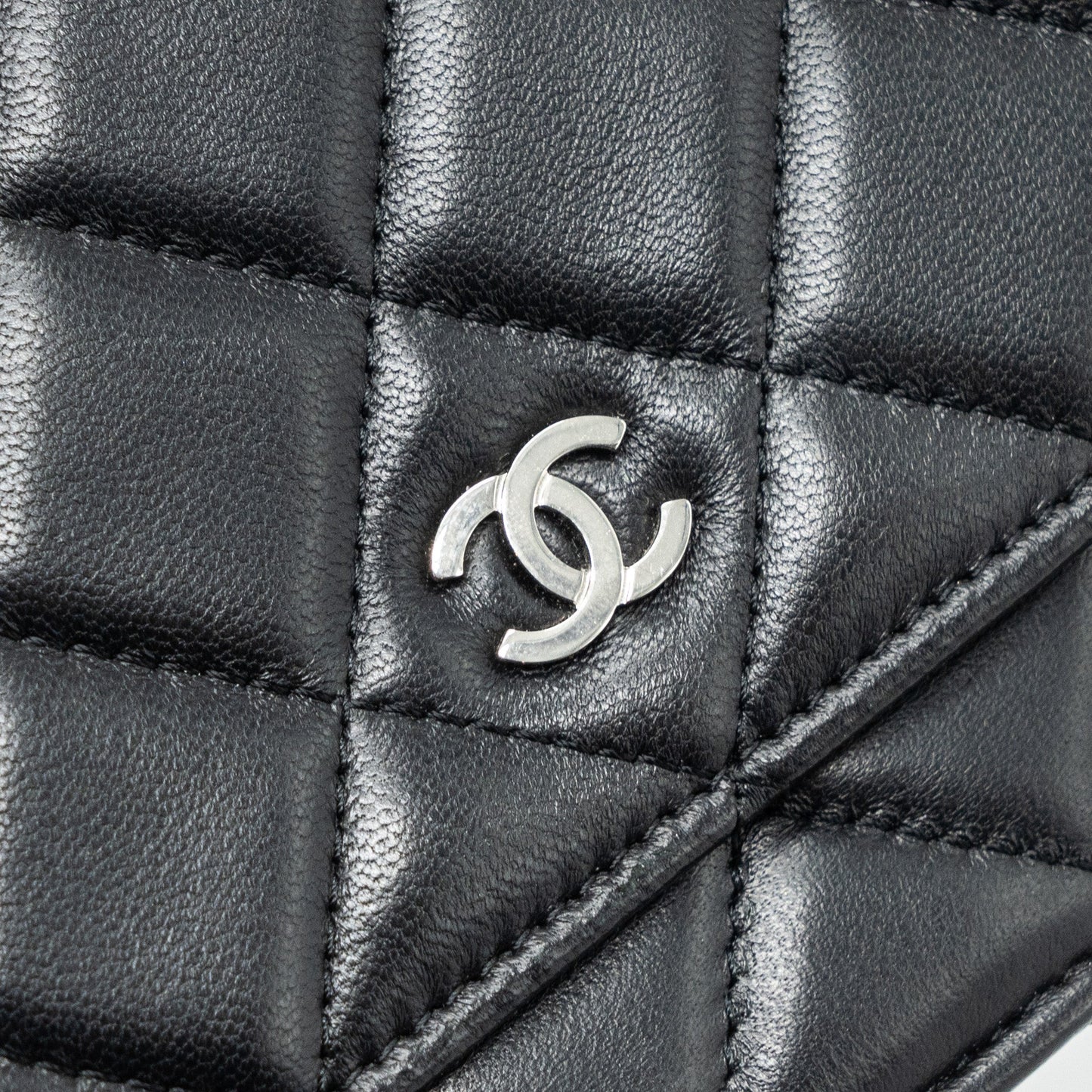 Chanel Classic Wallet on Chain Lambskin Black