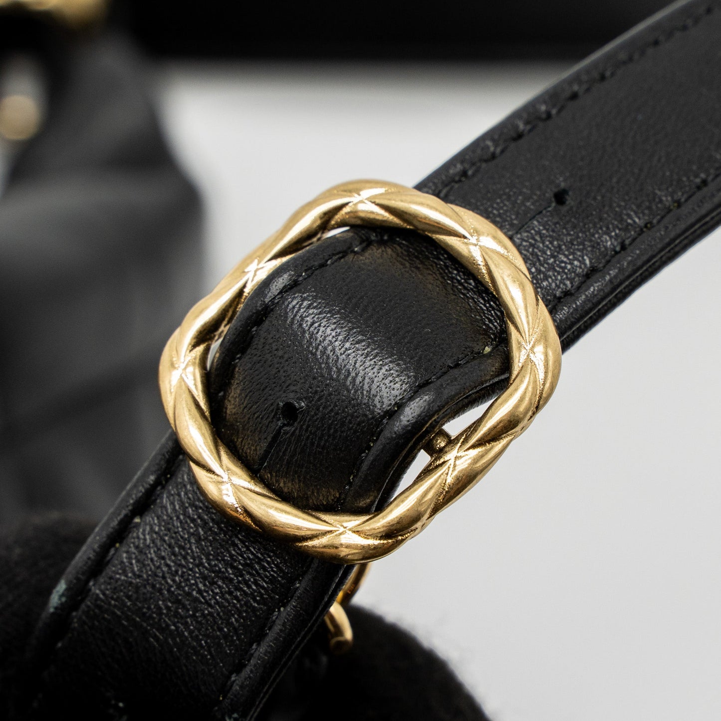 Chanel 22B Hobo Bag Lambskin Black Brushed  (Microchip)