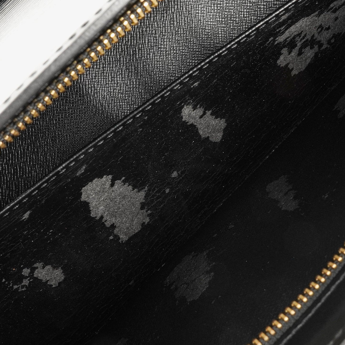 Louis Vuitton Sac Triangle Black EPI Leather Handbag