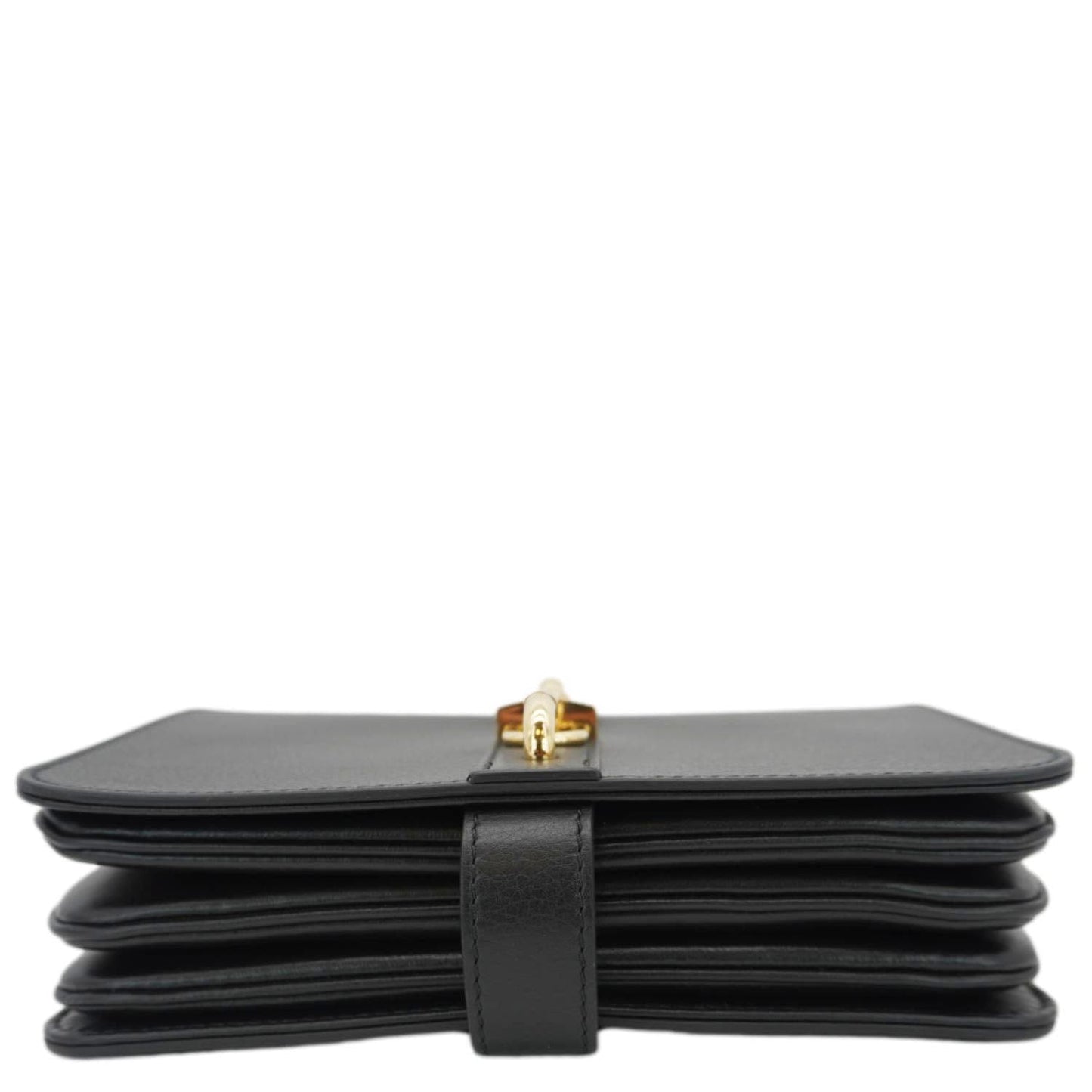 LOUIS VUITTON Rendez Vous Calfskin Leather Crossbody Bag Black