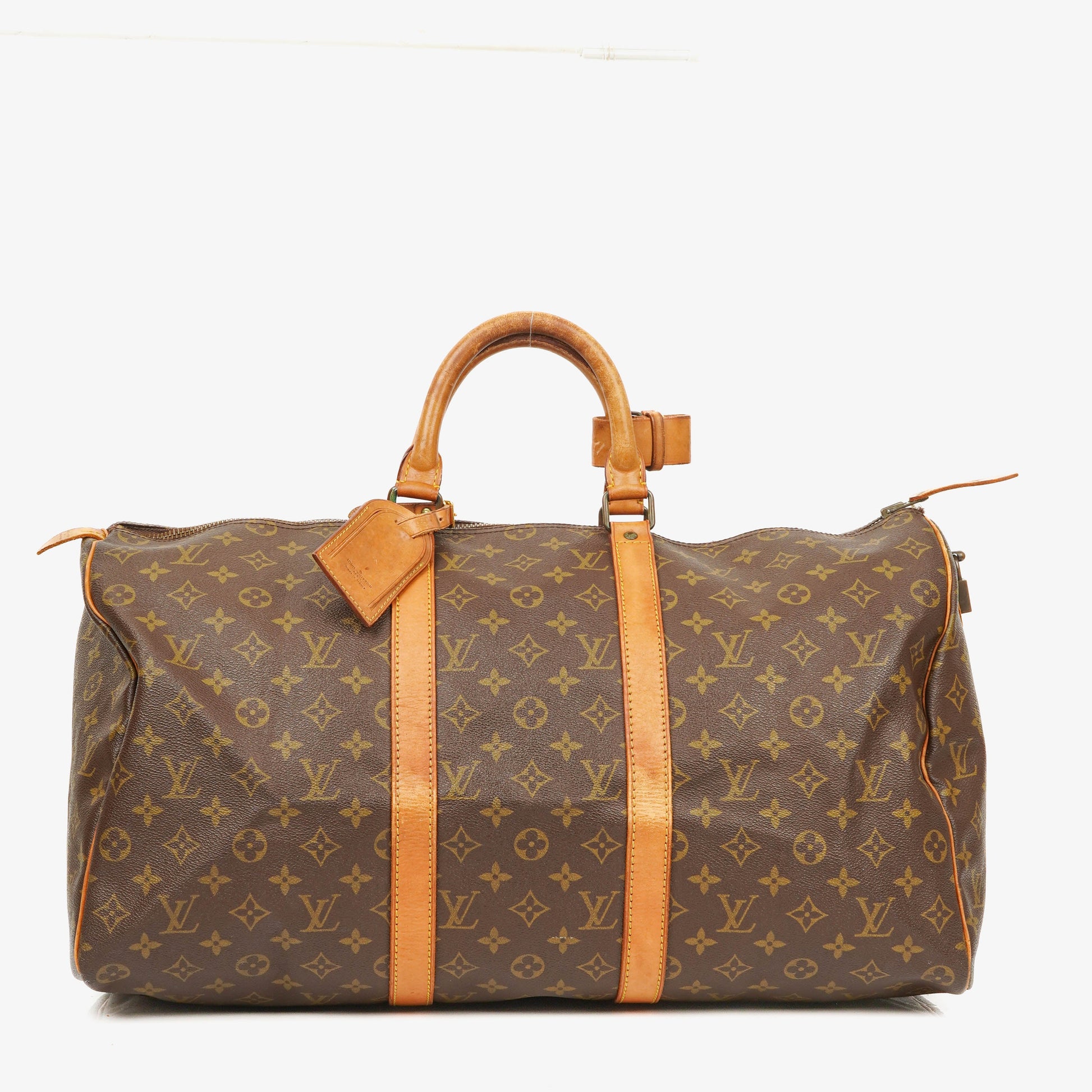 Louis Vuitton Keepall 50 Monogram Canvas Travel Bag