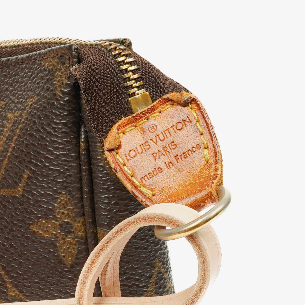 Louis Vuitton Pochette Accessoires Monogram Canvas Clutch Handbag