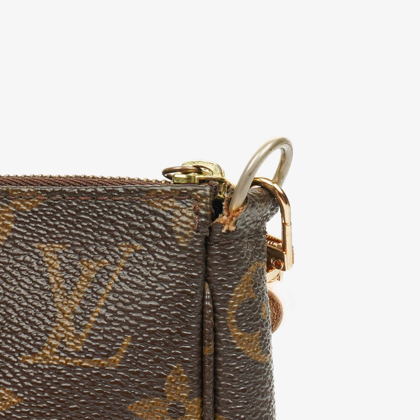 Louis Vuitton Pochette Accessoires Monogram Canvas Clutch Handbag