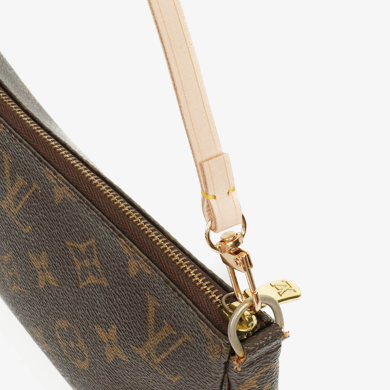 Louis Vuitton Pochette Accessoires Monogram Canvas Clutch Handbag