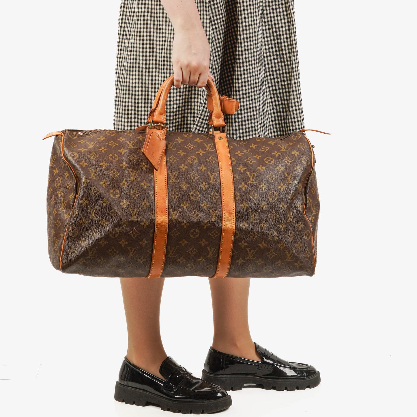 Louis Vuitton Keepall 50 Monogram Canvas Travel Bag
