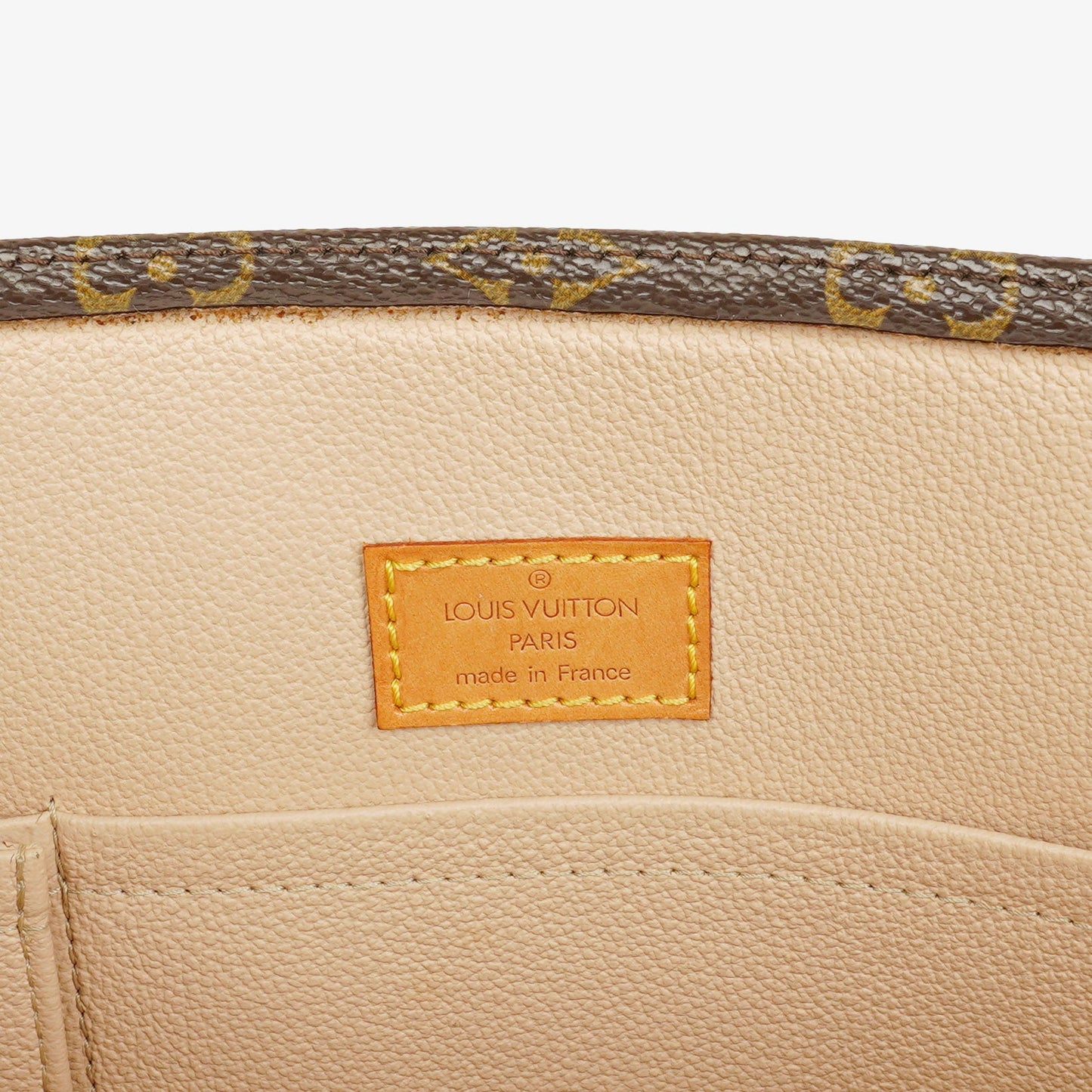 Louis Vuitton Sac Plat Monogram Canvas Bag