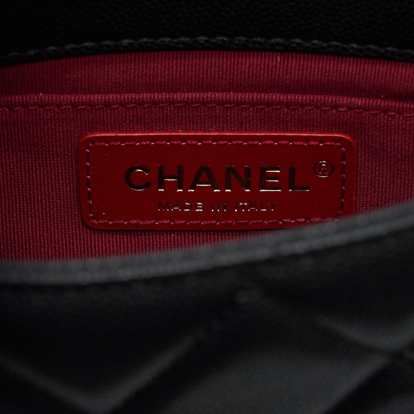 Chanel 22A Small Flap Bag Caviar Black Brushed  (Microchip)