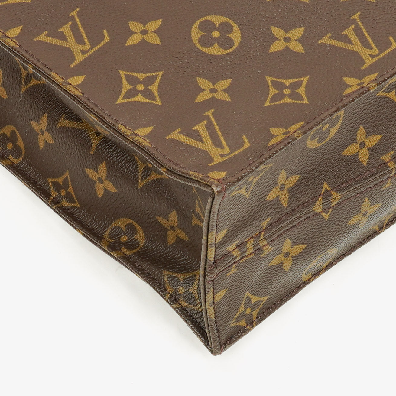 Louis Vuitton Sac Plat Monogram Canvas Bag