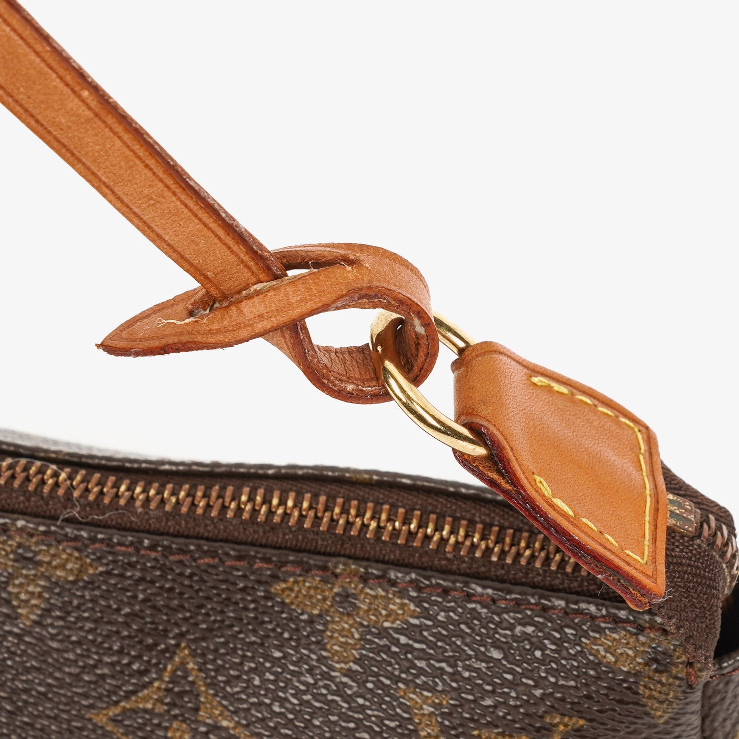 Louis Vuitton Pochette Accessoires Monogram Canvas Clutch Handbag