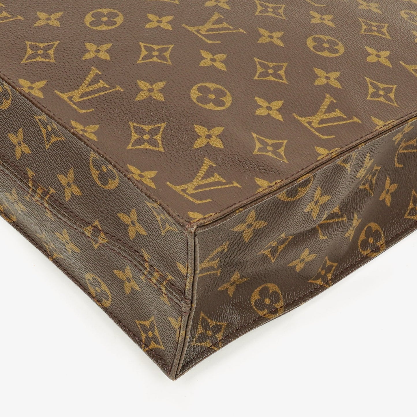 Louis Vuitton Sac Plat Monogram Canvas Bag