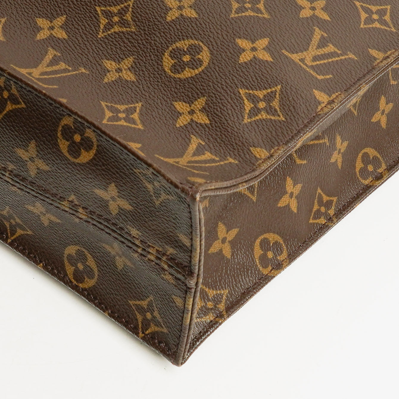 Louis Vuitton Sac Plat Monogram Canvas Bag