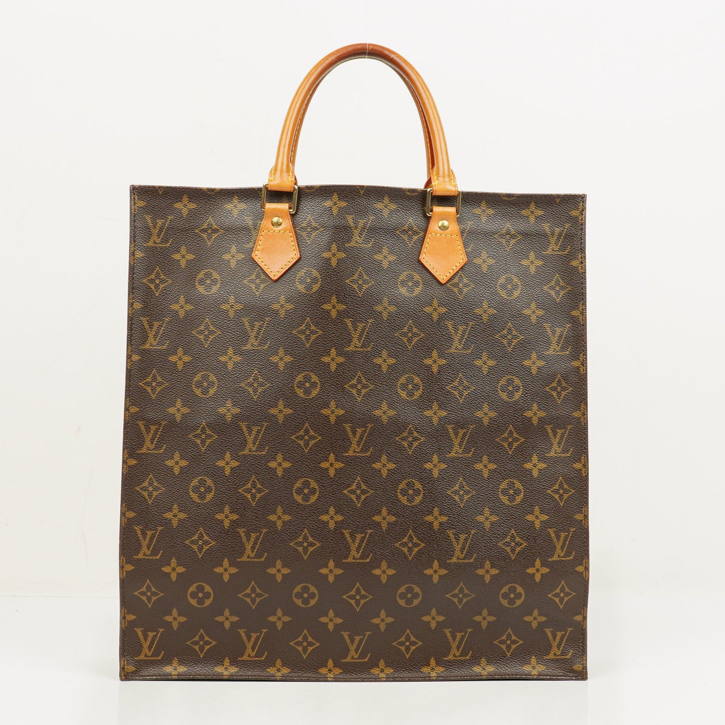 Louis Vuitton Sac Plat Monogram Canvas Bag