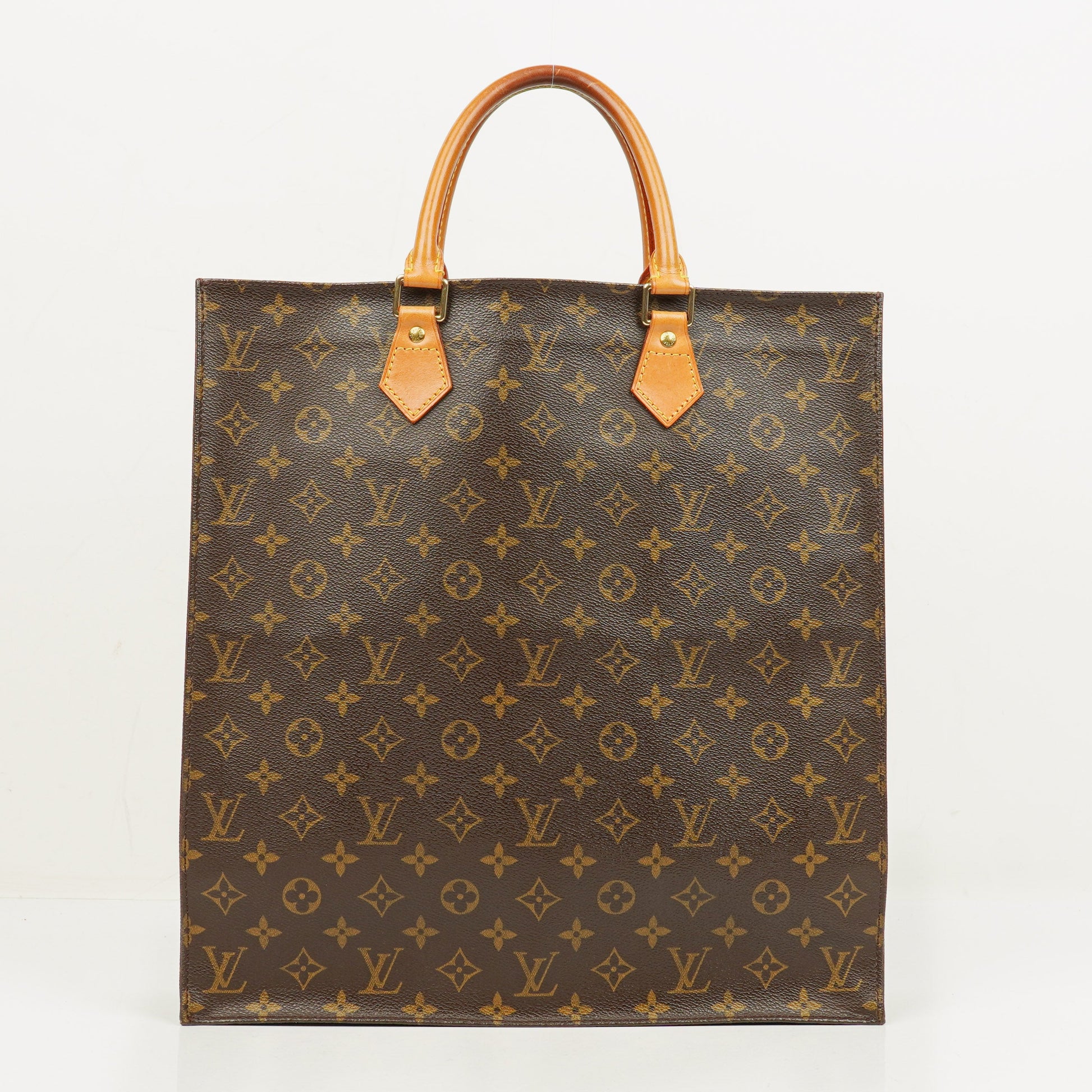 Louis Vuitton Sac Plat Monogram Canvas Bag
