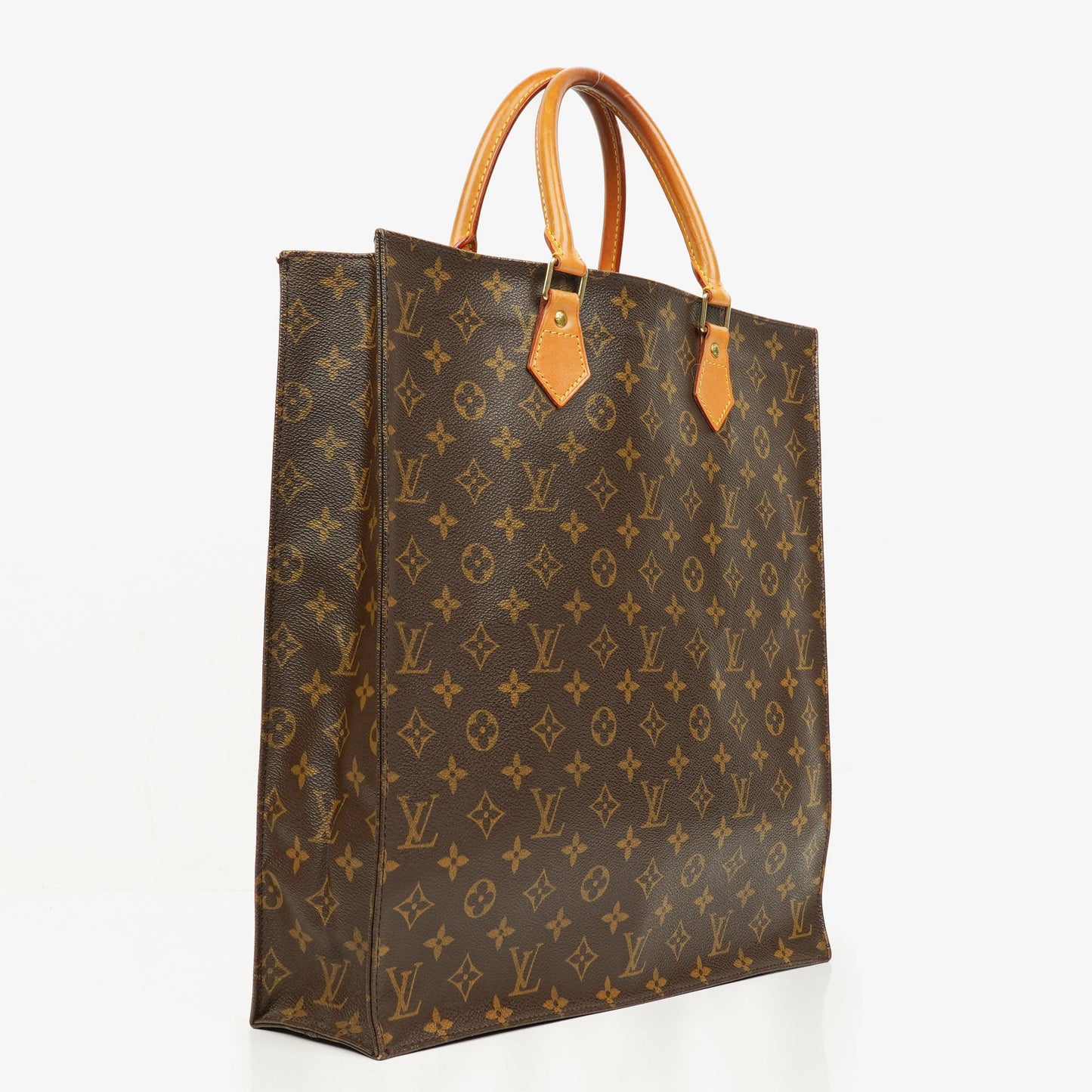 Louis Vuitton Sac Plat Monogram Canvas Bag