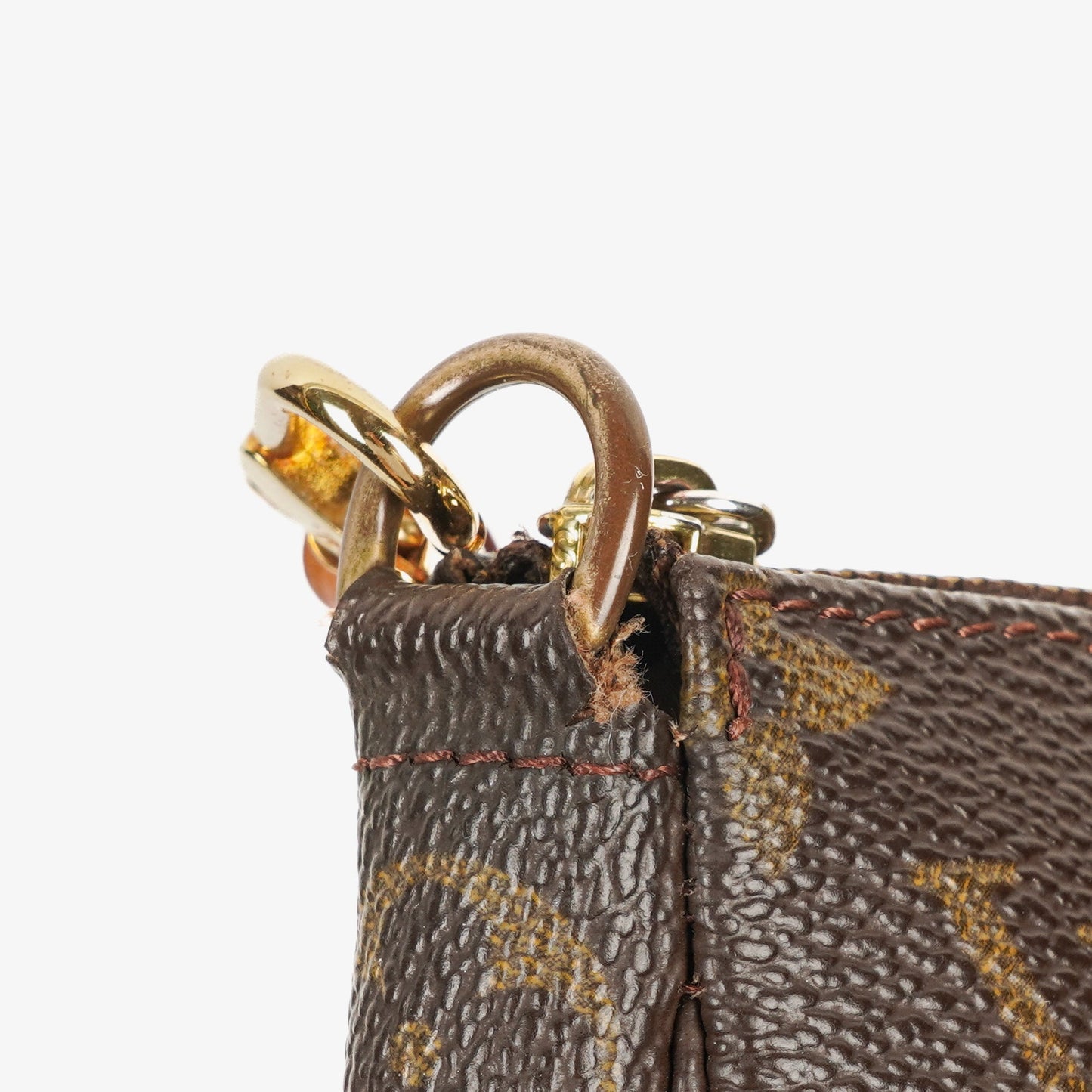 Louis Vuitton Pochette Accessoires Monogram Canvas Clutch Handbag