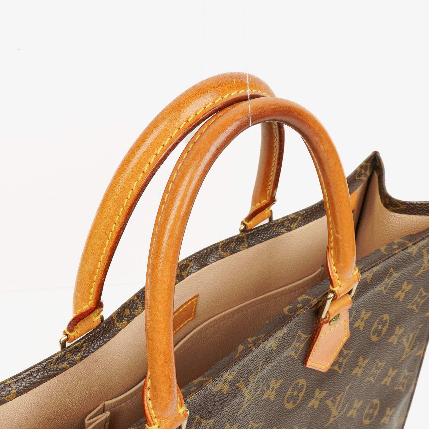 Louis Vuitton Sac Plat Monogram Canvas Bag
