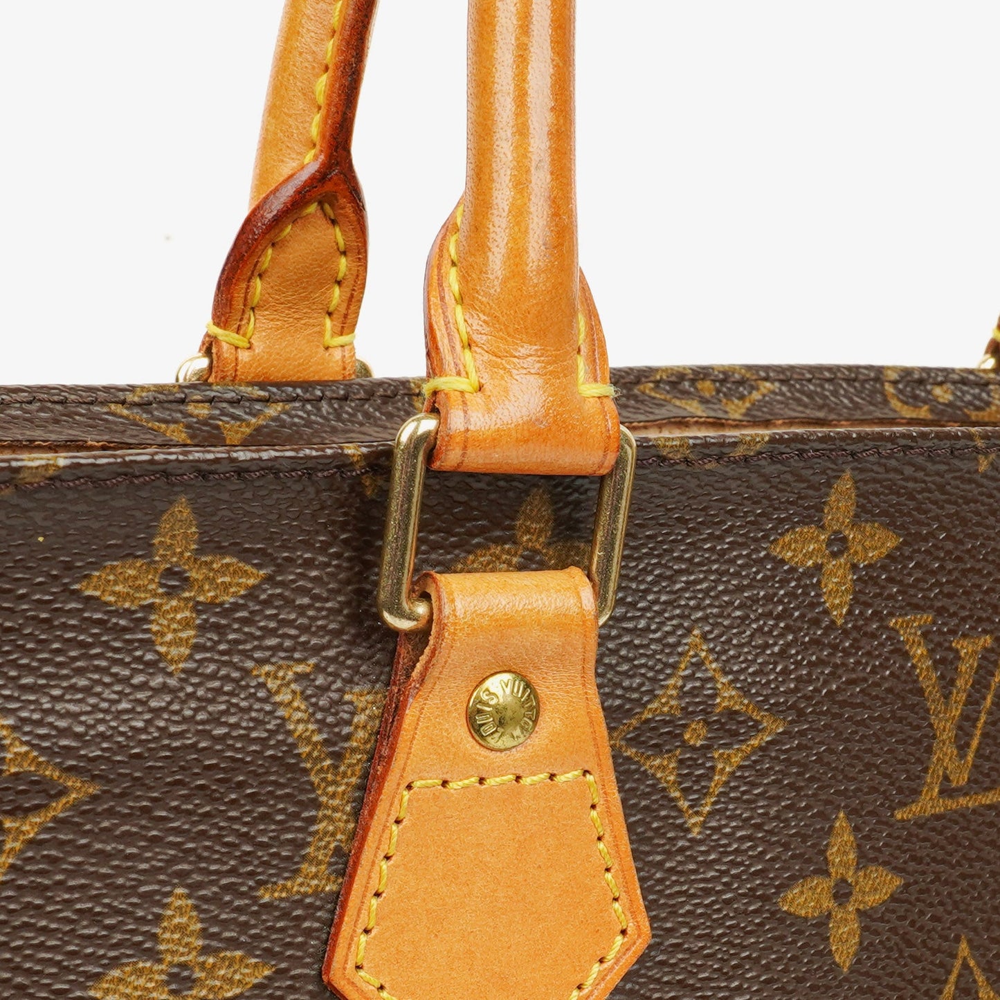 Louis Vuitton Sac Plat Monogram Canvas Bag