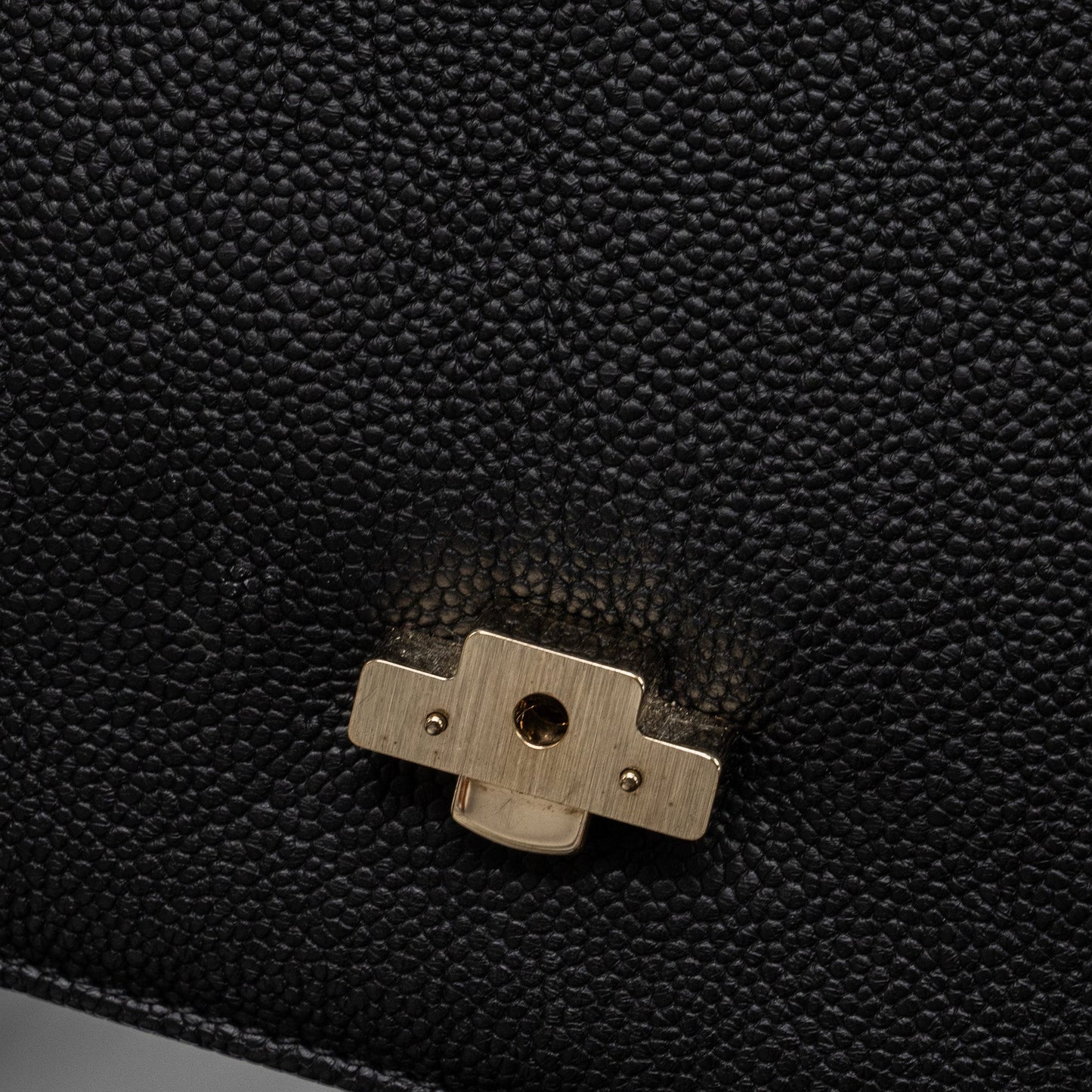 Chanel Flap Bag with handle Caviar Black/Multicolour L