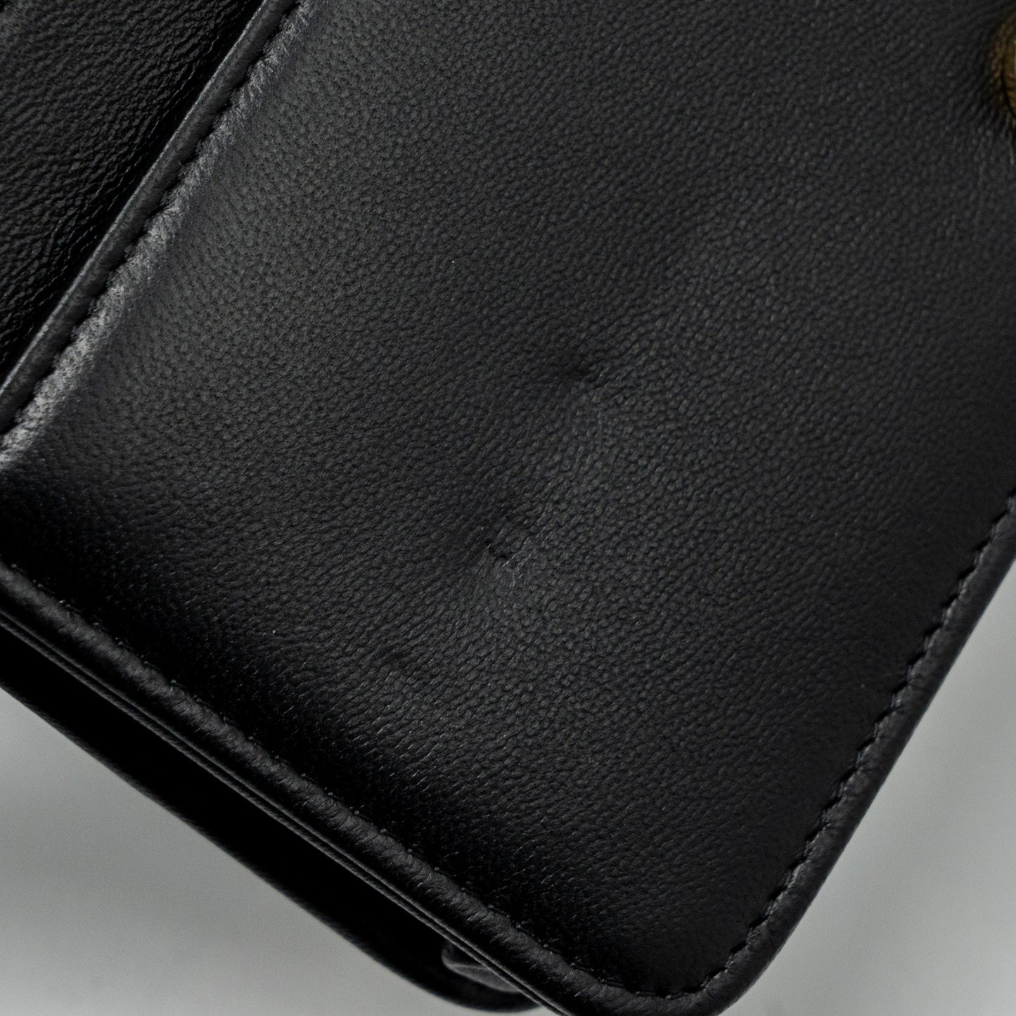 Chanel Boy Wallet On Chain Lambskin Black (Microchip)