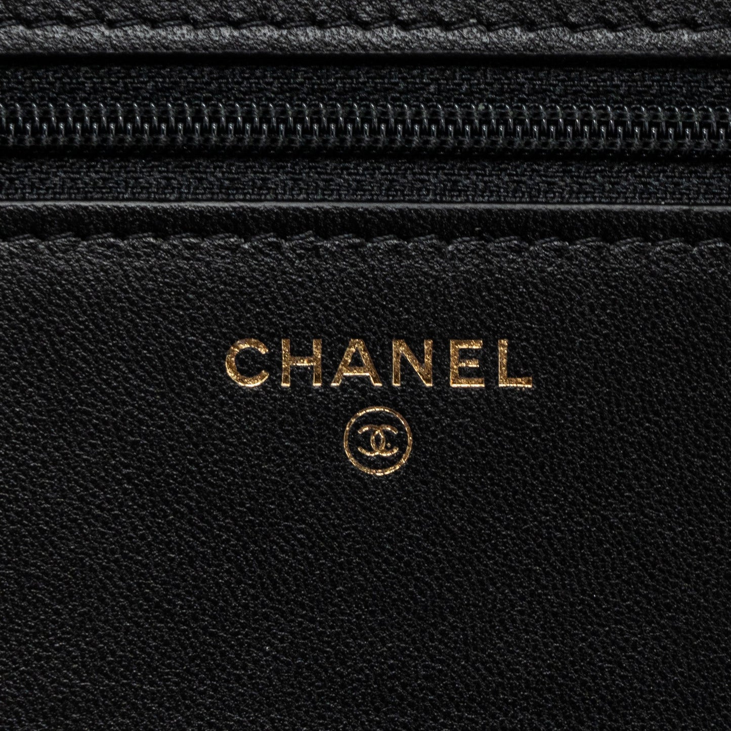 Chanel Boy Wallet On Chain Lambskin Black (Microchip)