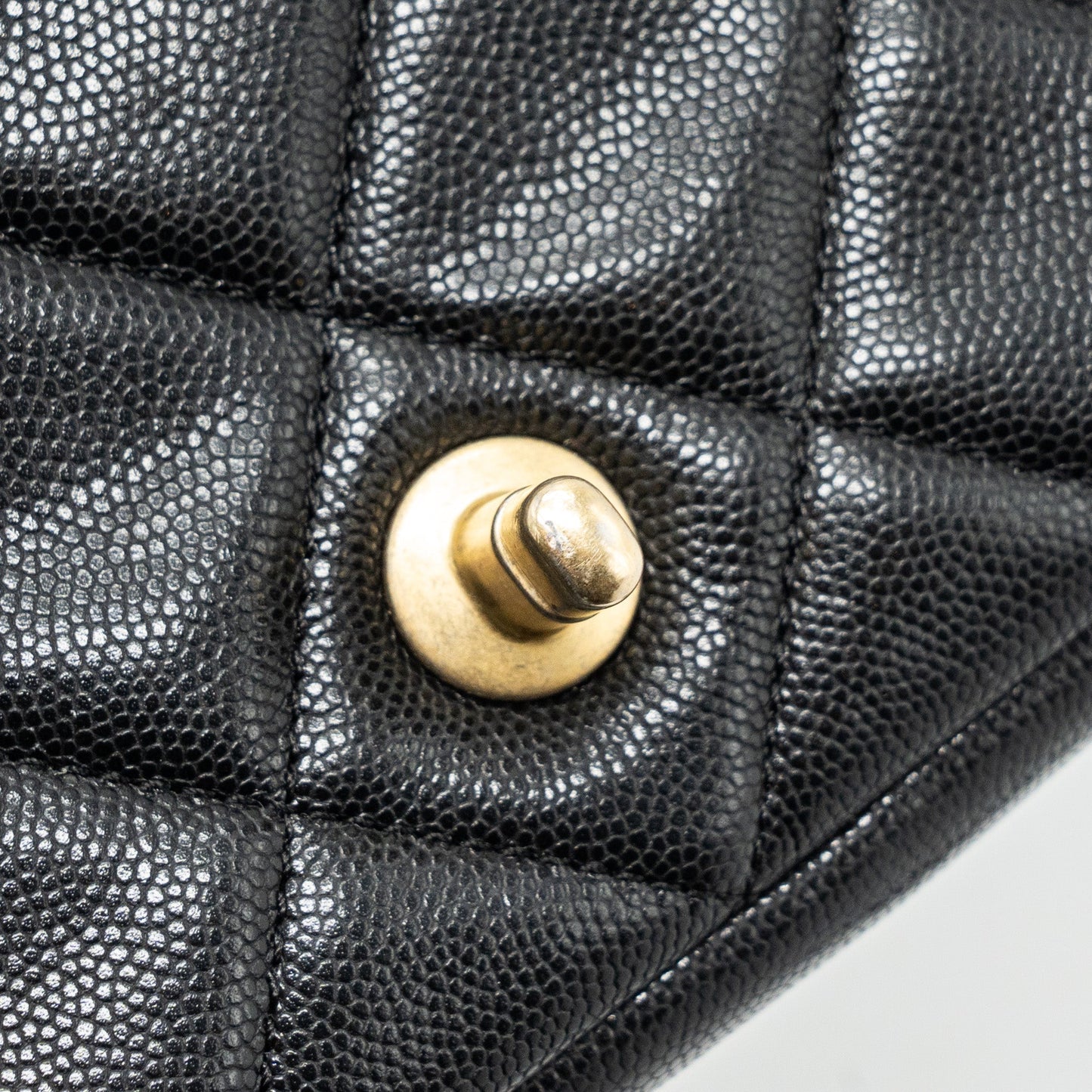 Chanel Mini Twist Your Button Flap Bag Caviar Black (Microchip)