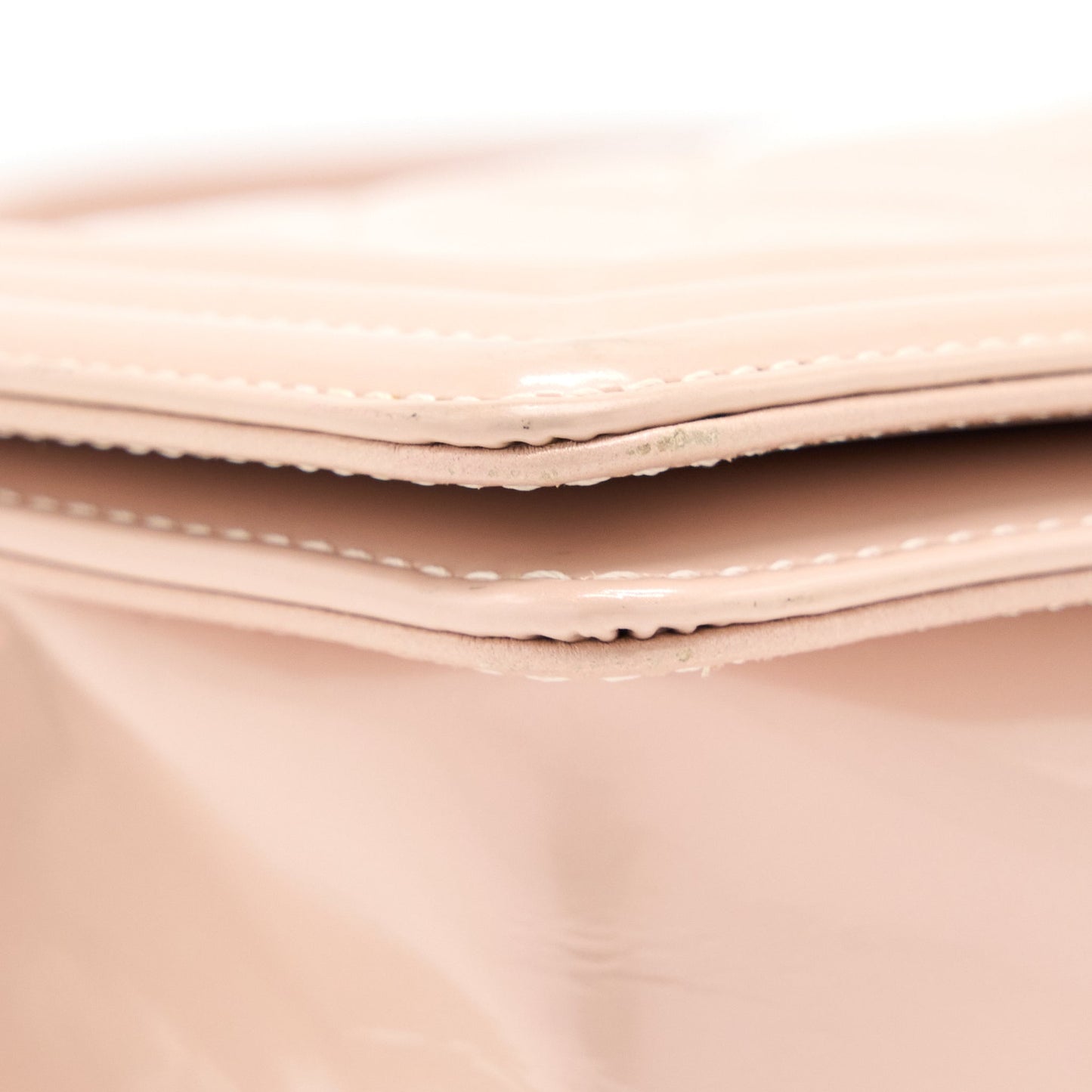 Chanel Small Boy Bag Patent Leather Light Pink L