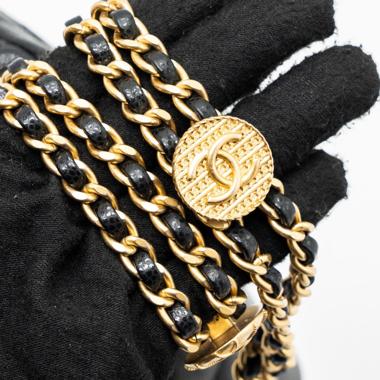 Chanel Mini Twist Your Button Flap Bag Caviar Black (Microchip)