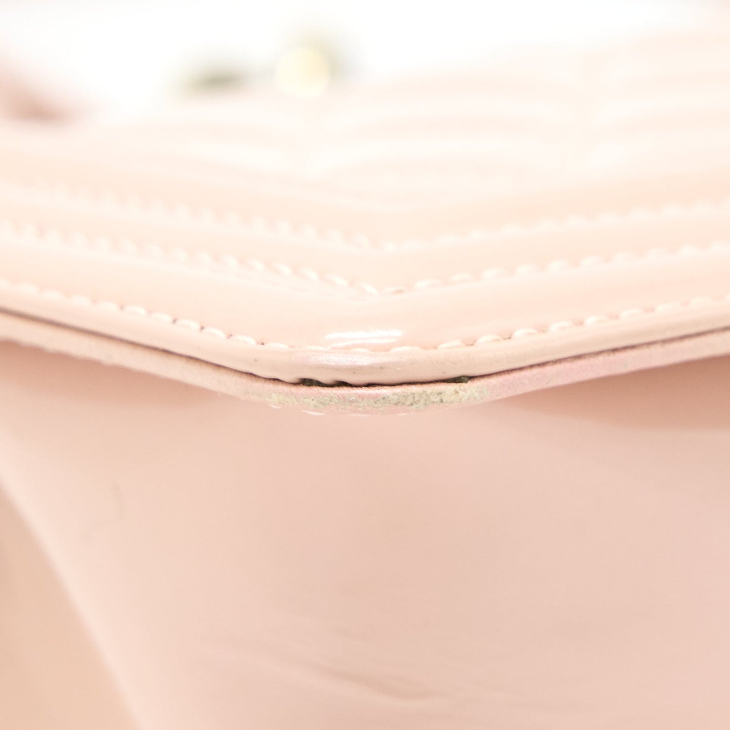 Chanel Small Boy Bag Patent Leather Light Pink L