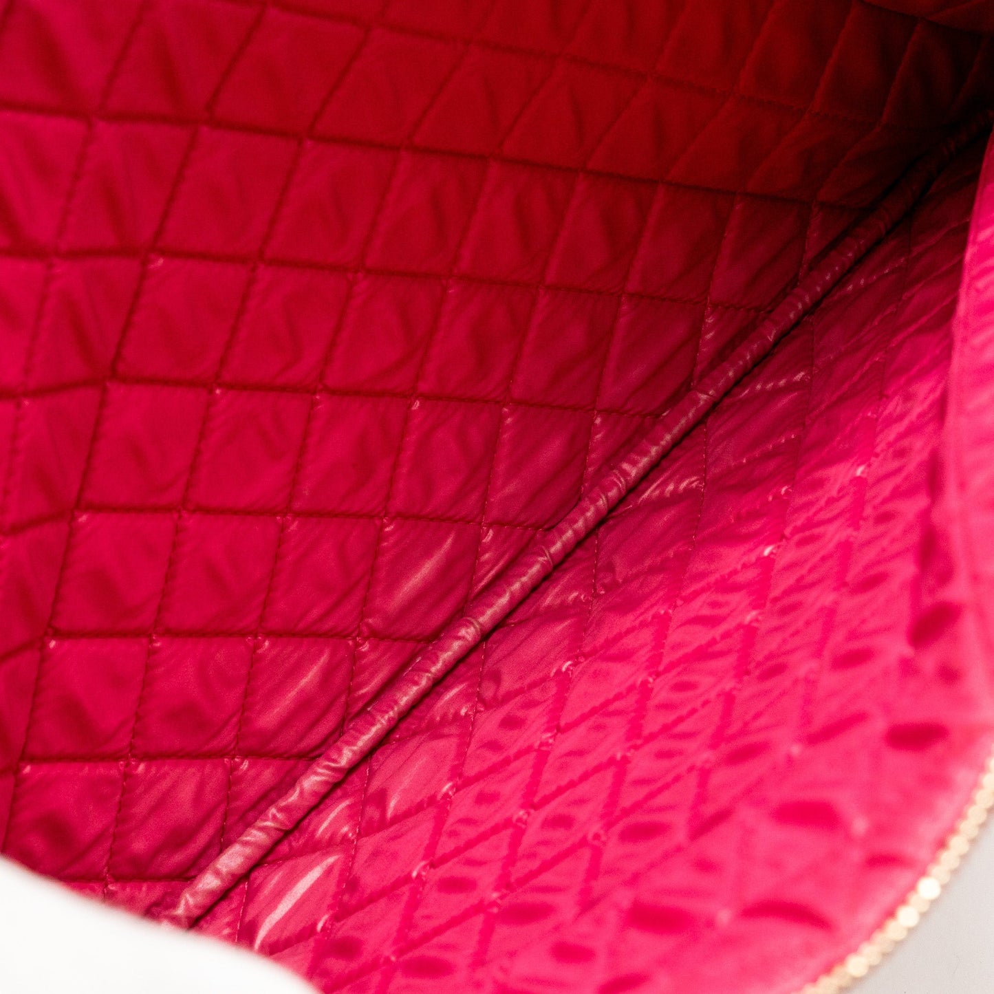 Chanel Large Boy O Case Zip Pouch Caviar Pink L