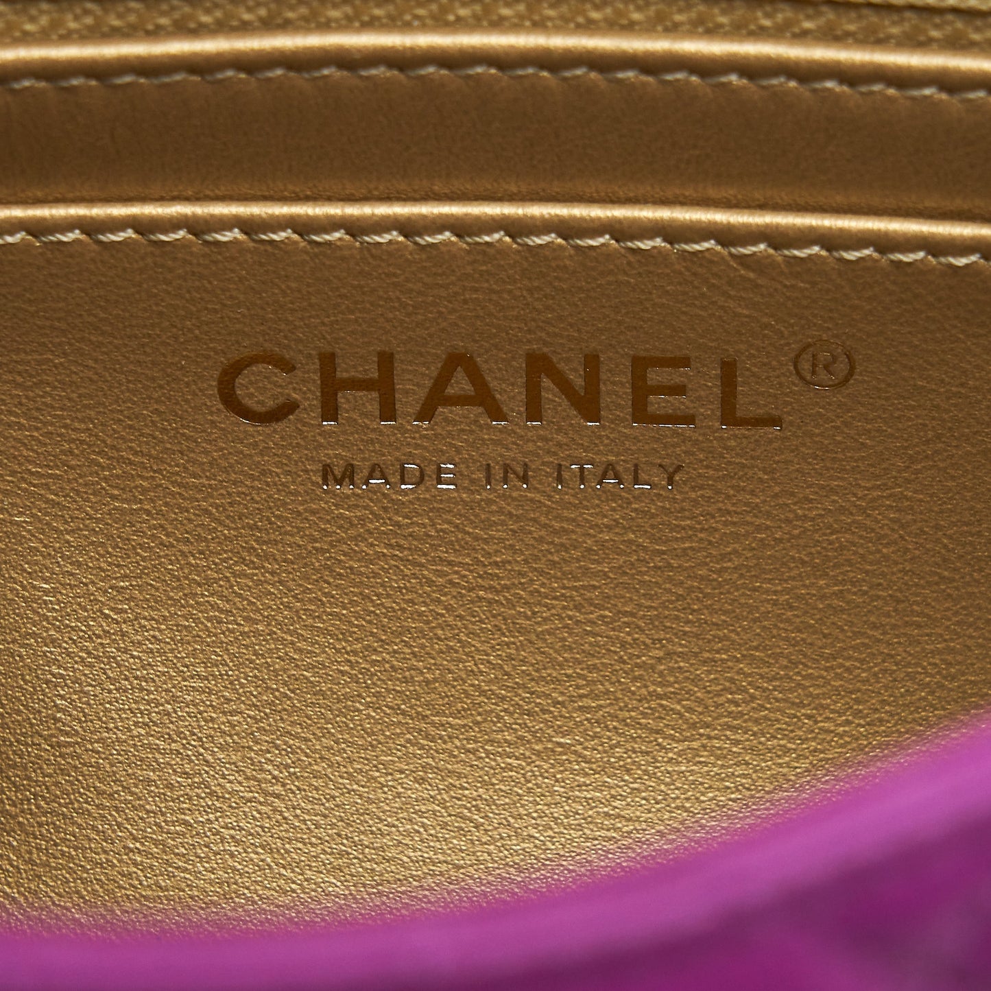 Chanel Pearl Crush Lambskin NA114 Purple