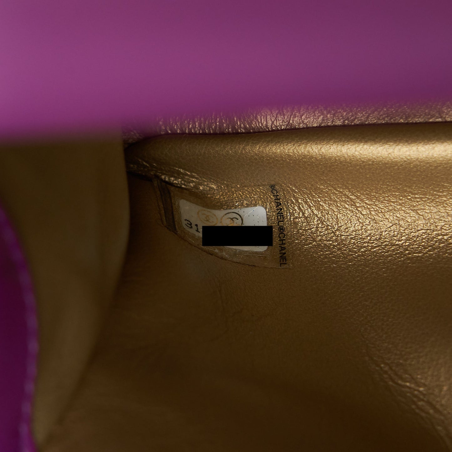 Chanel Pearl Crush Lambskin NA114 Purple