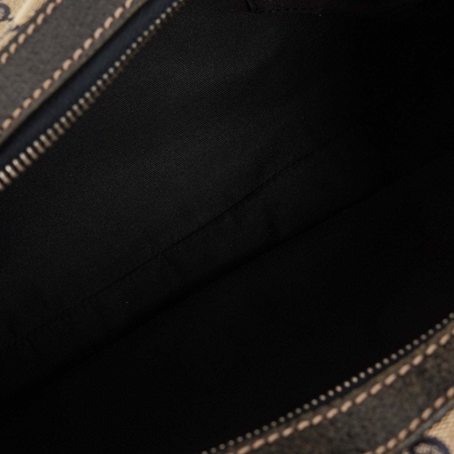 Gucci Charmy Navy GG Canvas Sherry Line Hobo Bag