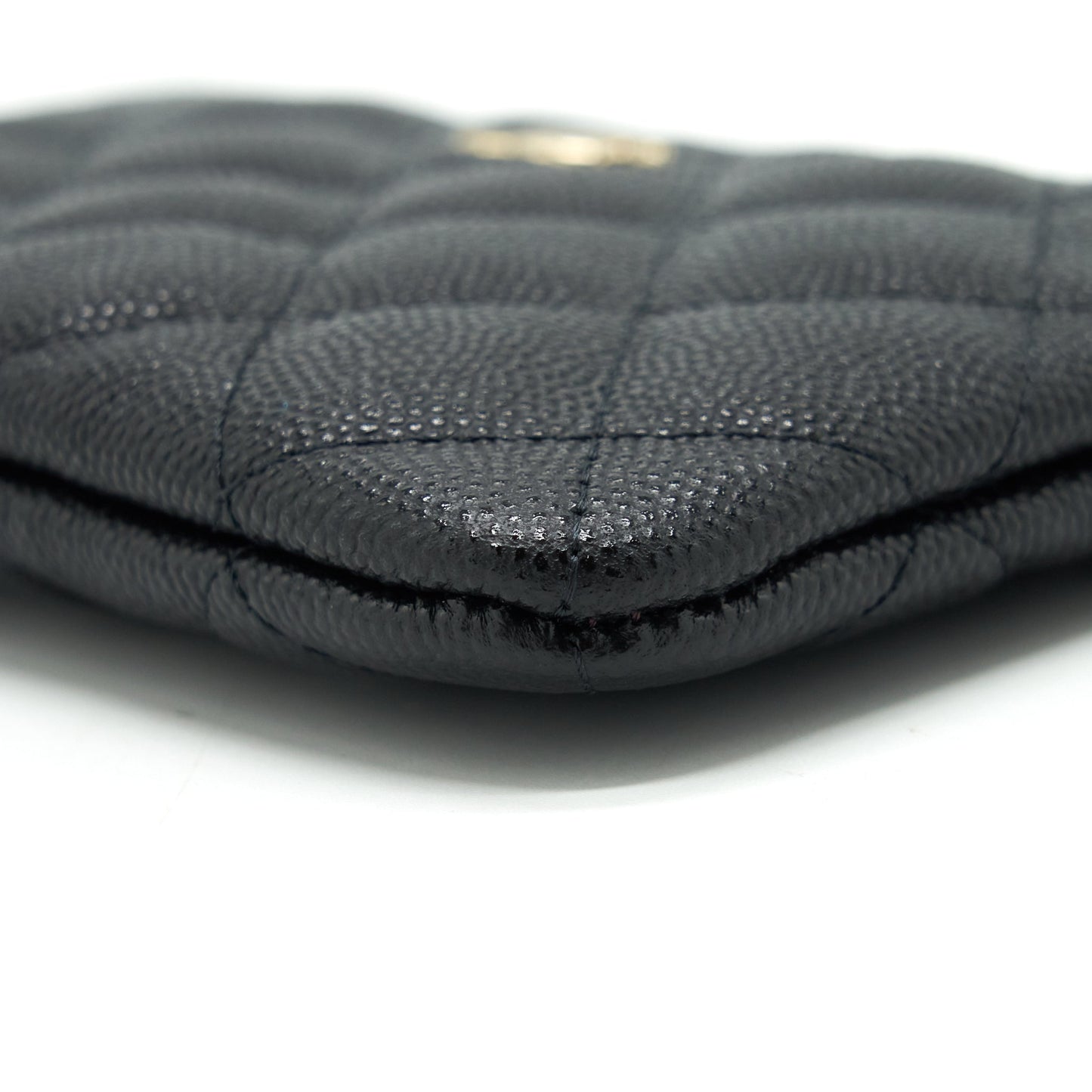 Chanel Mini Pouch Caviar Black L