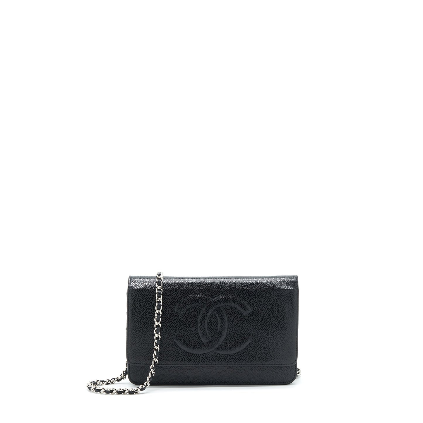 Chanel Wallet On Chain Caviar Black