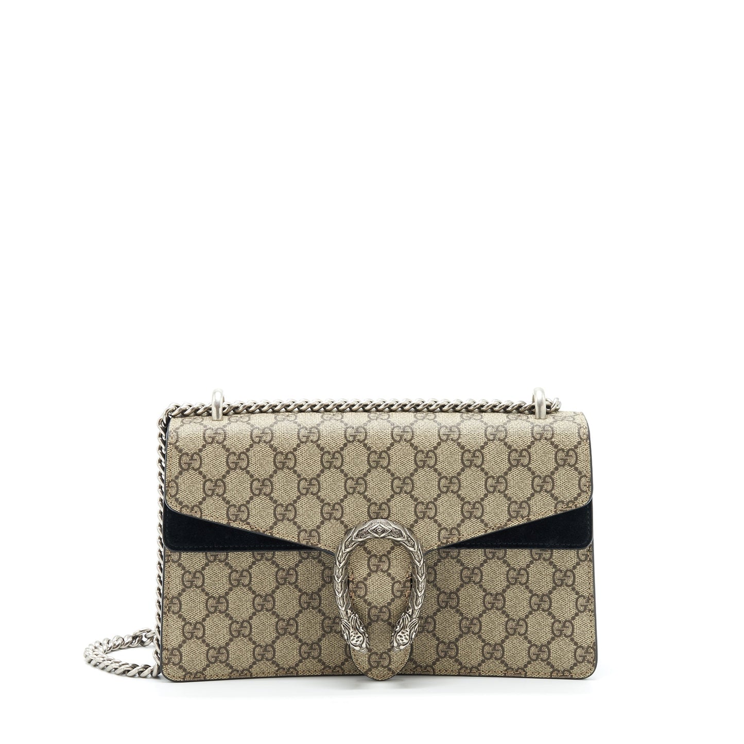 Gucci Dionysus GG Shoulder Bag GG Supreme Canvas / Black SHW