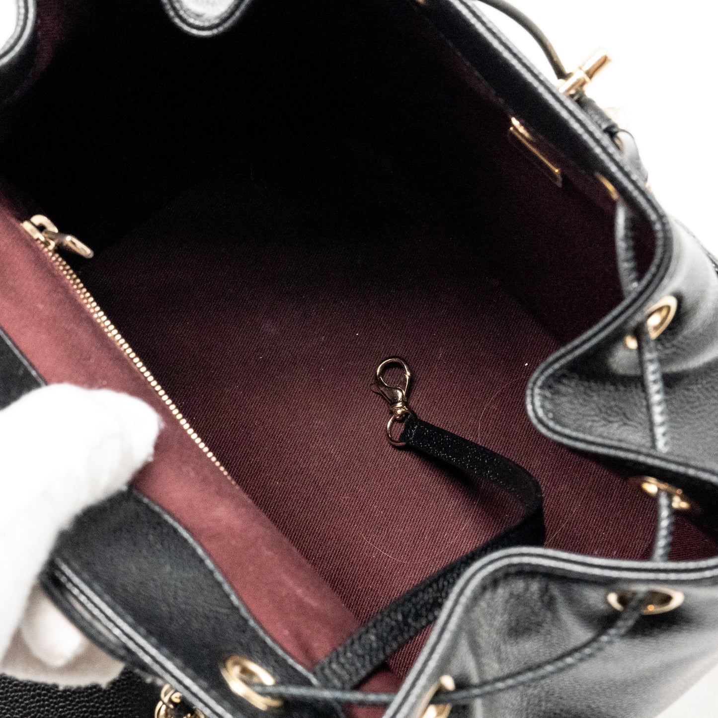 Chanel Affinity Backpack Caviar Black L (Microchip)