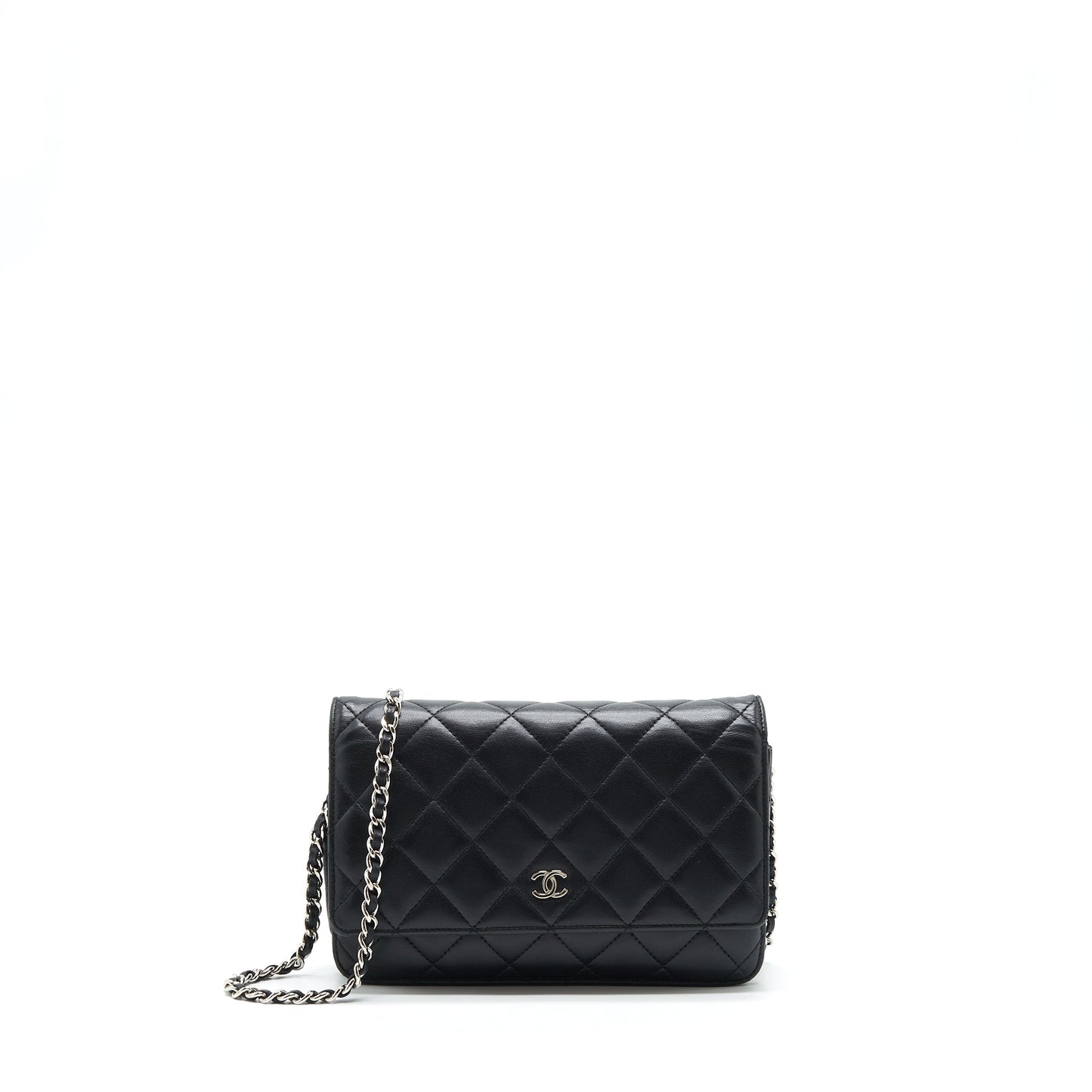 Chanel Wallet On Chain Lambskin Black