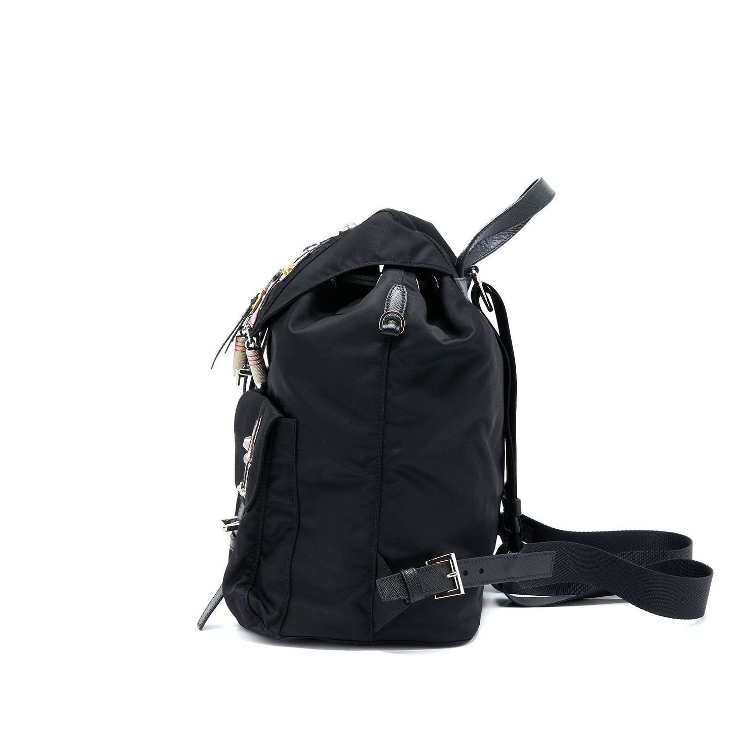 Prada Backpack Nylon Black/ Multicoloured