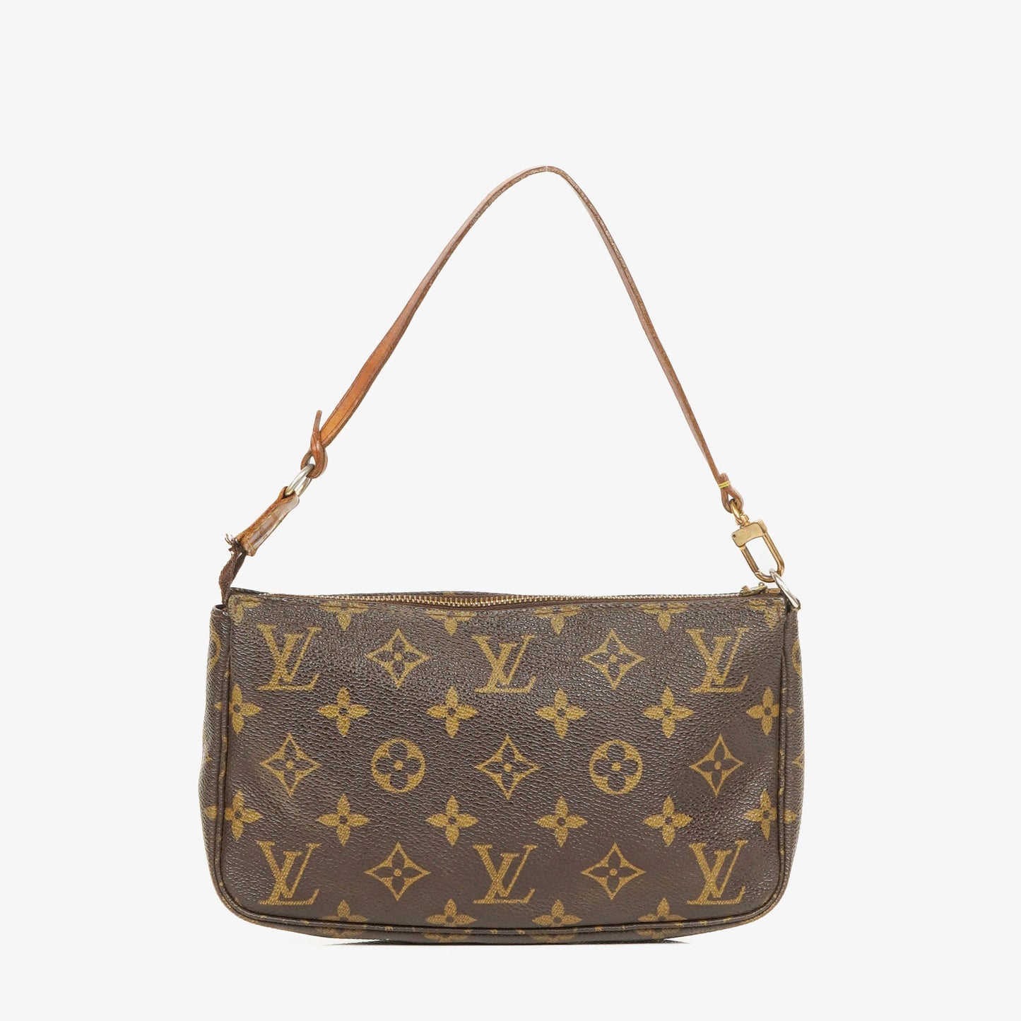 Louis Vuitton Pochette Accessoires Monogram Canvas Clutch Hand