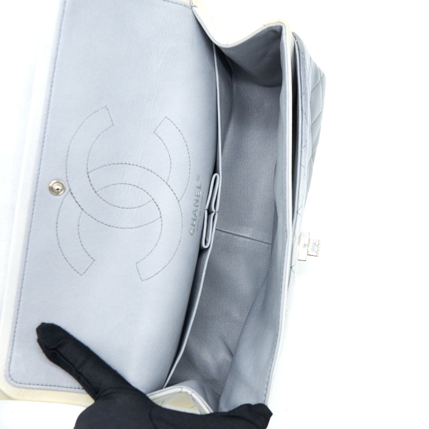 Chanel 2.55 226 Reissue Flap Bag Lambskin Ombre Grey