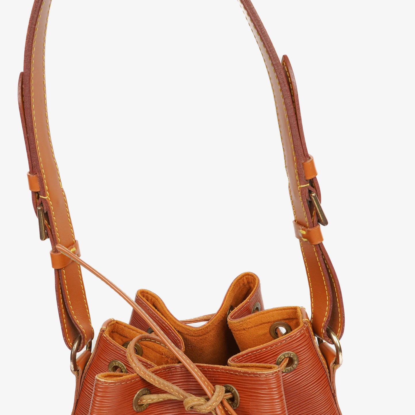 Louis Vuitton Noe Grande GM Bi-Colour Brown Epi Leather Shoulder Bag