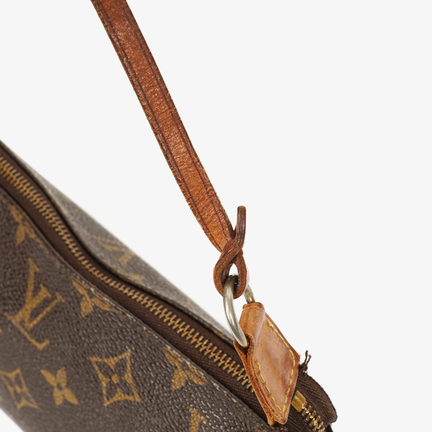 Louis Vuitton Pochette Accessoires Monogram Canvas Clutch Hand