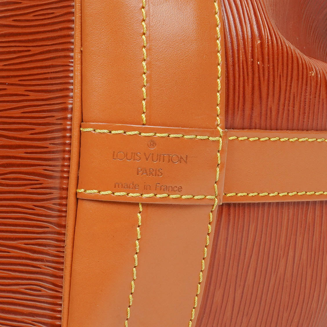 Louis Vuitton Noe Grande GM Bi-Colour Brown Epi Leather Shoulder Bag