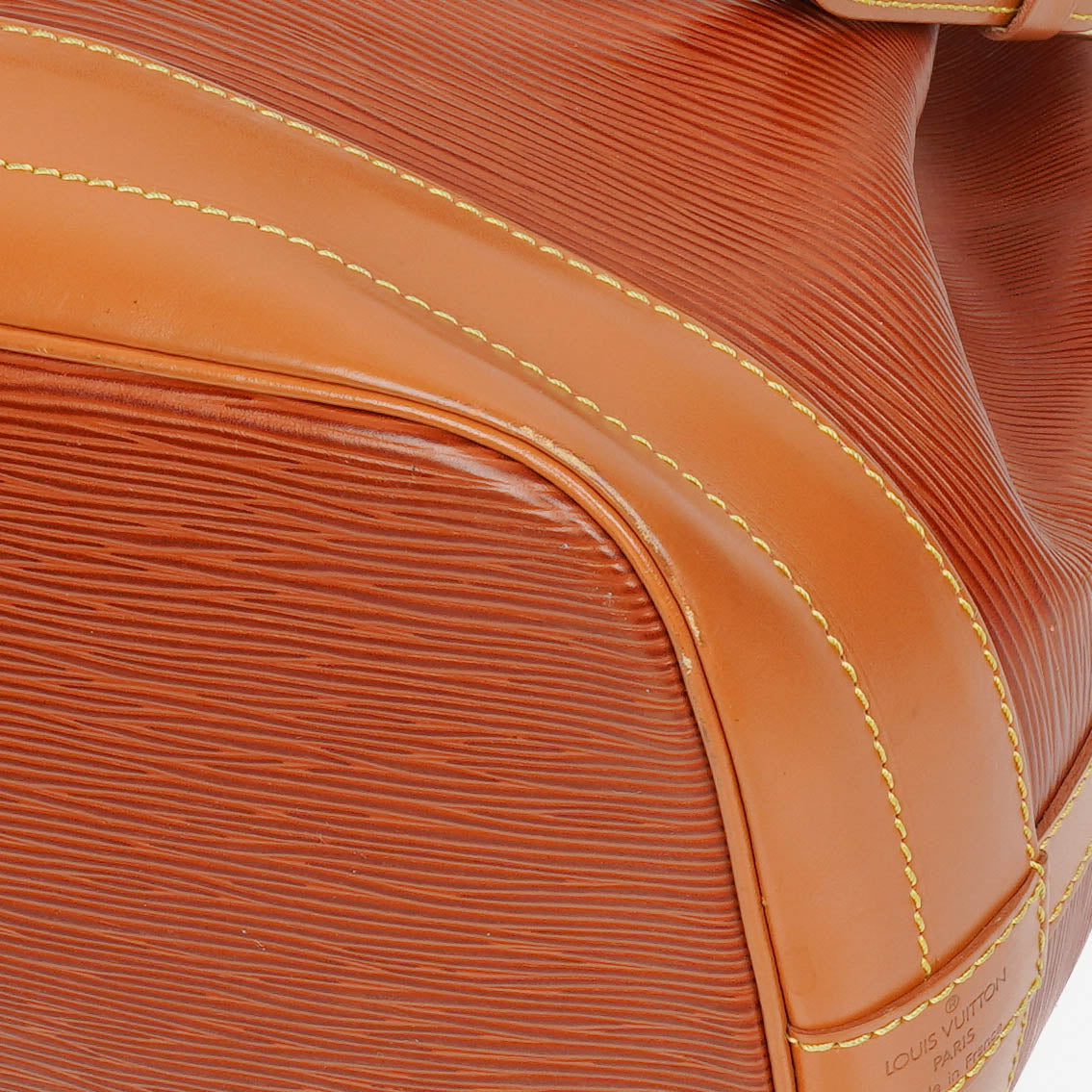 Louis Vuitton Noe Grande GM Bi-Colour Brown Epi Leather Shoulder Bag