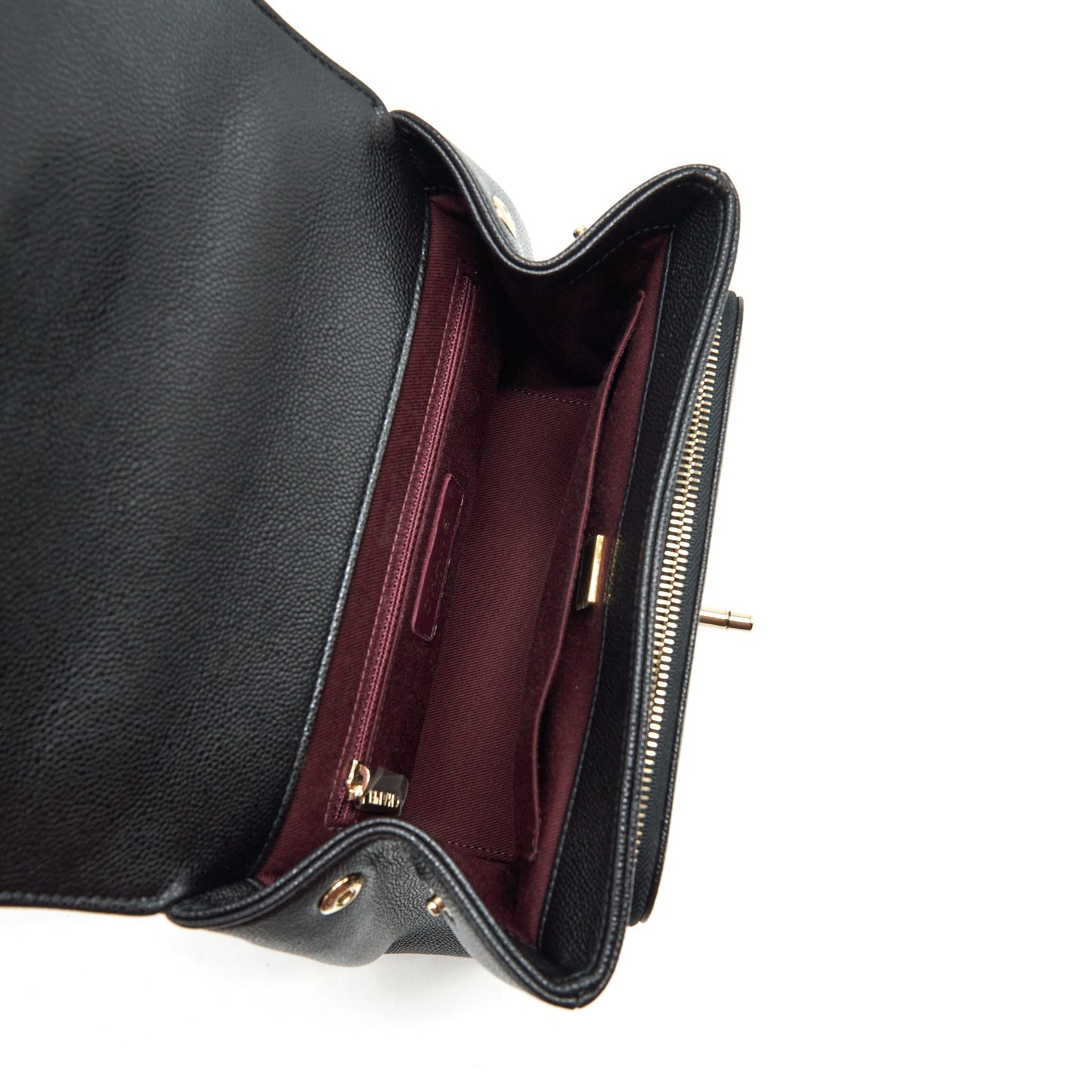 Chanel Medium Business Affinity Bag Caviar Black L