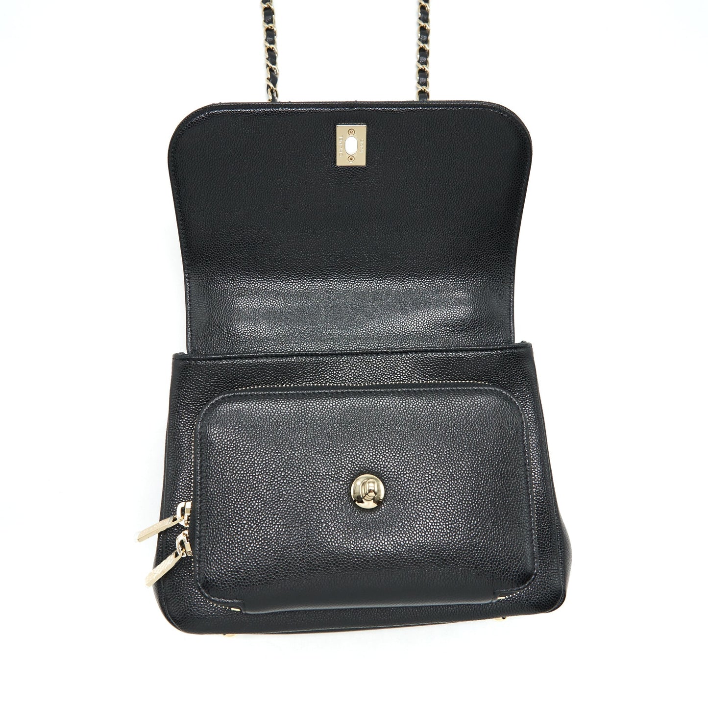 Chanel Medium Business Affinity Bag Caviar Black L