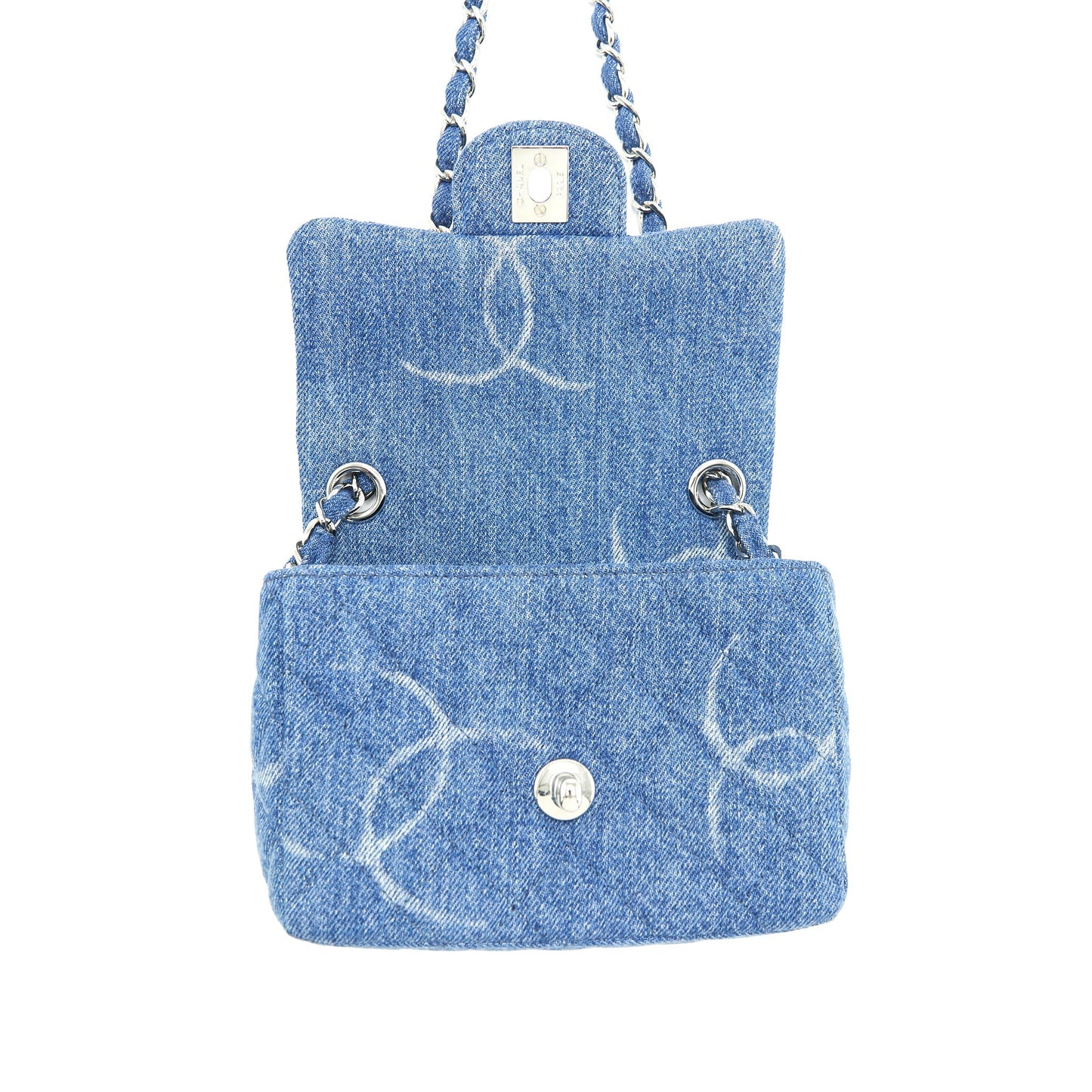 Chanel Denim mini Square Flap bag