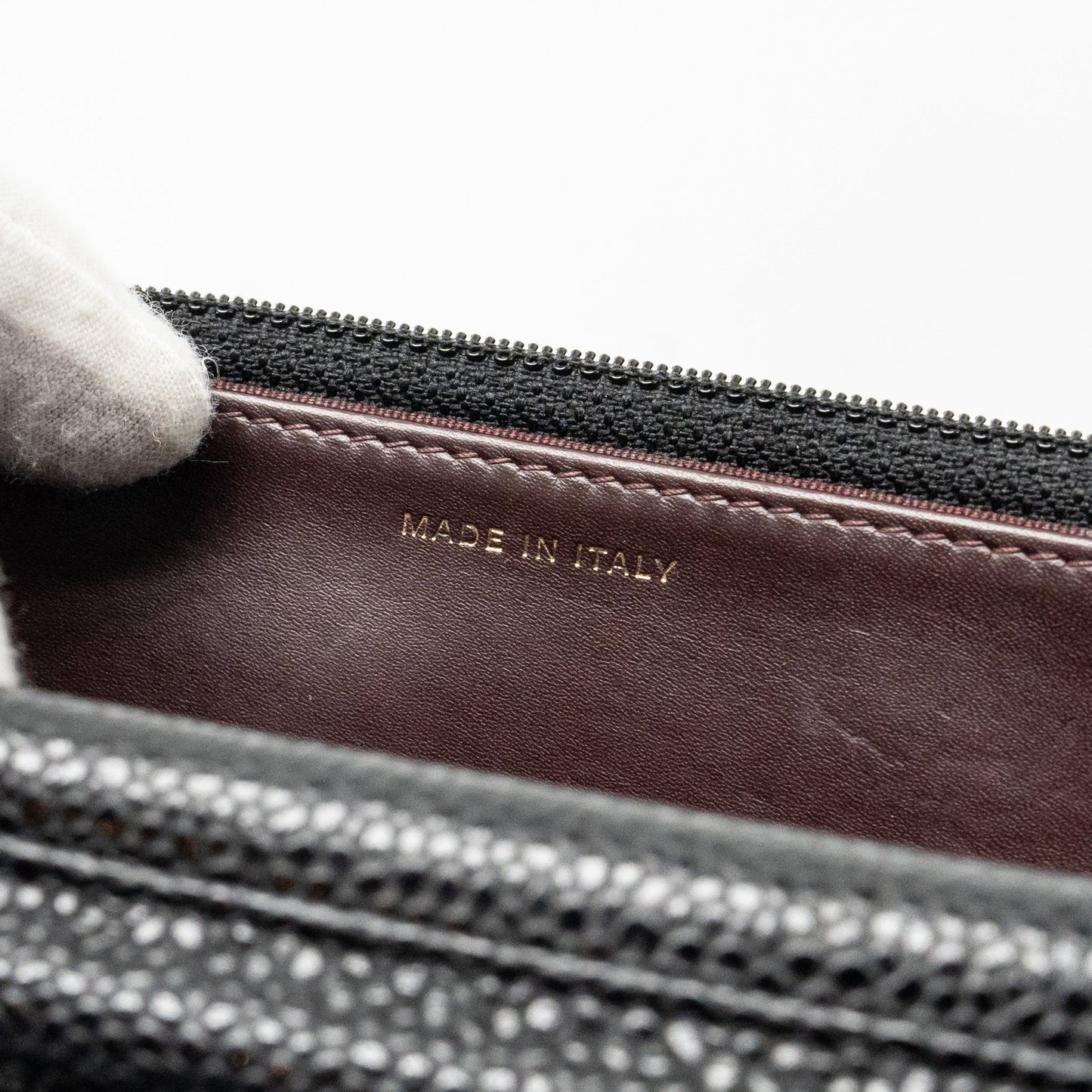 CHANEL Classic Wallet On Chain Caviar Black