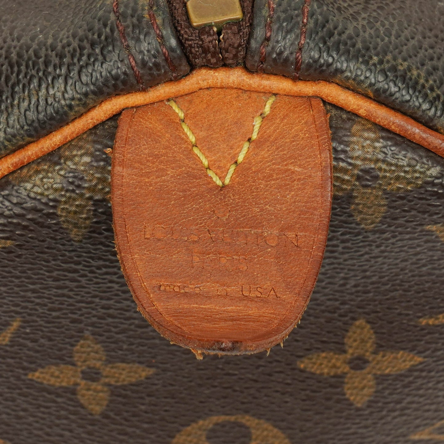 Louis Vuitton  30 Monogram Canvas Handbag