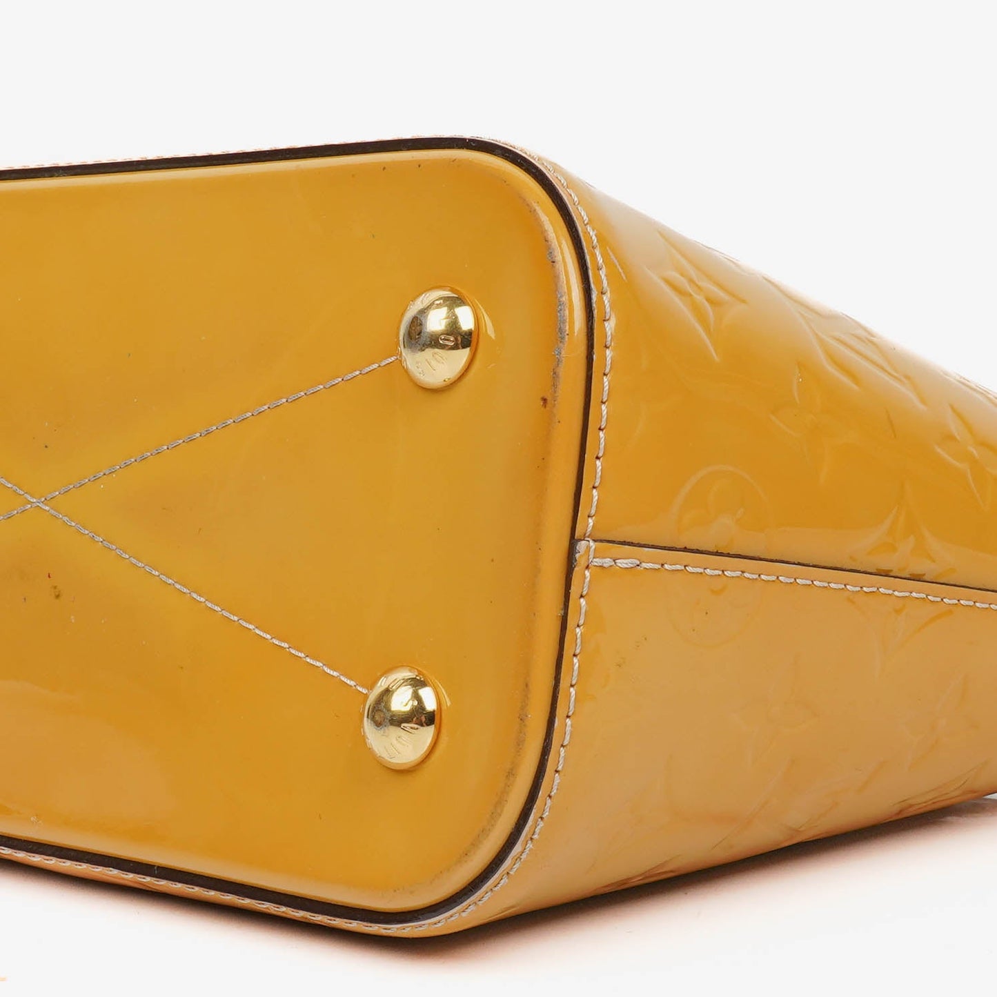 Louis Vuitton Vernis Montebello Dune PM Handbag